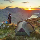 Wild camp, Fleetwith Pike