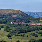 Garth Mountain, east side, Garth Mountain, Mynydd y Garth