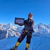 Ang gelu sherpa on the summit of Cholatse 2024
