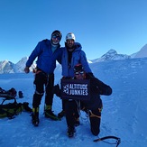 Clients on the summit of cholatse 2025