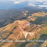 Socorro summit area, from drone
