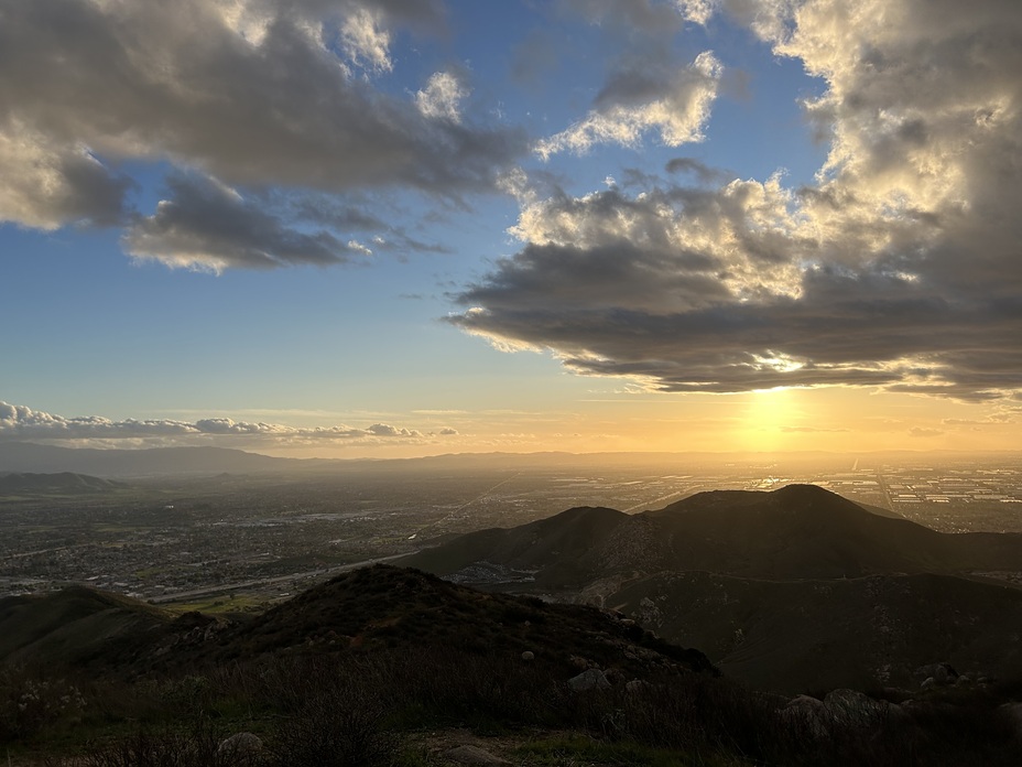 The Top at Sunset, Mount Jurupa