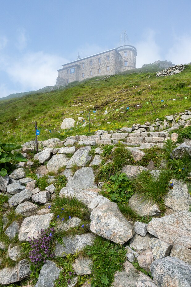 Kasprowy Wierch Observatory in the Polish Tatra Mountains