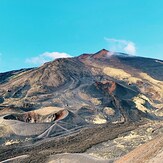 Crater Landscape on the Slopes of Mount Etna, Monte Etna