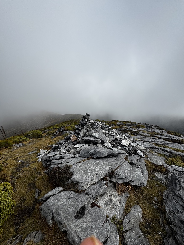 At the top, Mount Arthur