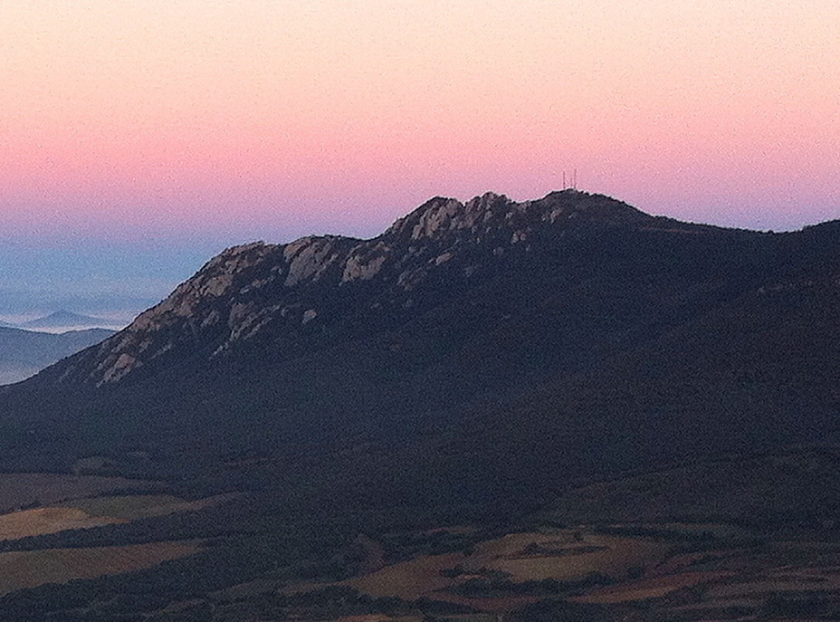 Montejurra twilight