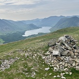 Low Fell summit view, Low Fell (Lake District)