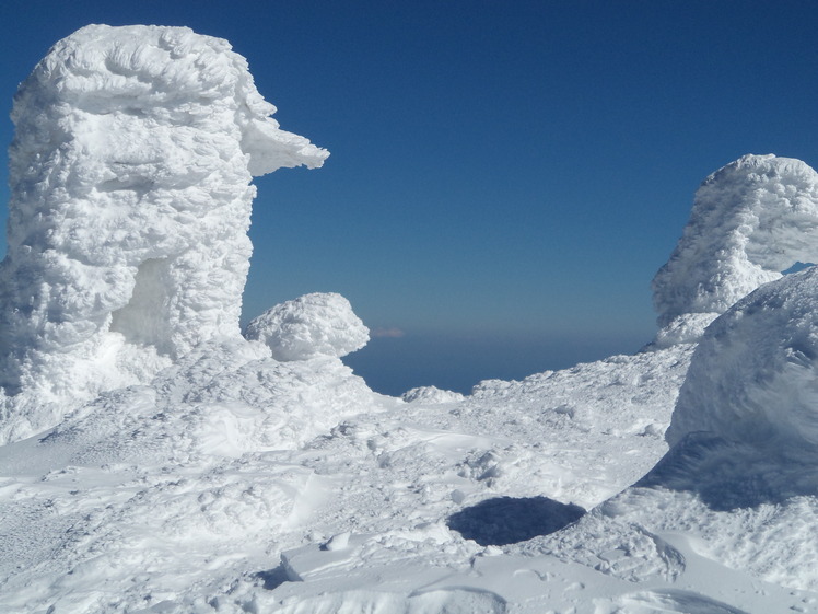 On the top of mountain Ossa, Mount Olympus