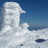 On the top of mountain Ossa, Mount Olympus