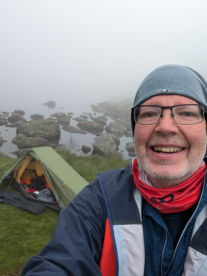 Goat water wild camp, Dow Crag