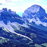 The landscape, Crowsnest Mountain
