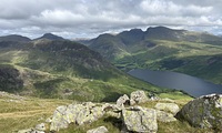 Middle Fell summit view photo