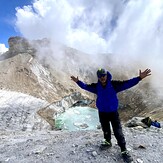 En el "ombligo" del Izta, Iztaccihuatl
