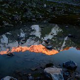 Mount Dykh-Tau at dawn