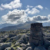 Trig point at Great Borne
