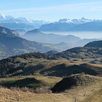 Summit of Pointe de Miribel