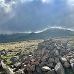 Caw Fell summit view