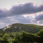 The Garth summit, Garth Mountain, Mynydd y Garth