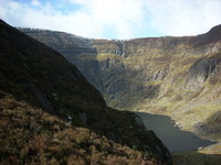 Coumshingaun coum looking onto Comeragh plateau., Comeragh Mountains photo