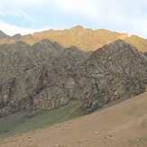 Start climbing before hesachal, Alam Kuh or Alum Kooh