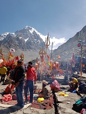 Shiv kund near manimahesh kailash, Manimahesh Kailash Peak photo