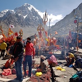 Shiv kund near manimahesh kailash, Manimahesh Kailash Peak