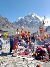 Jai bhole nath, Manimahesh Kailash Peak photo