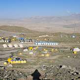 Muztagh Ata BC from higher camp
