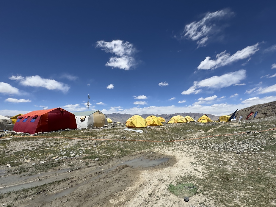 Muztagh Ata BC and our tents