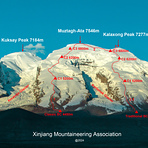 Muztagh Ata Climbing Route