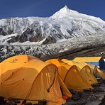 Manaslu base camp