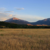 Evening at Spanish Peaks, West Spanish Peak