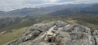 Slight Side summit view  photo