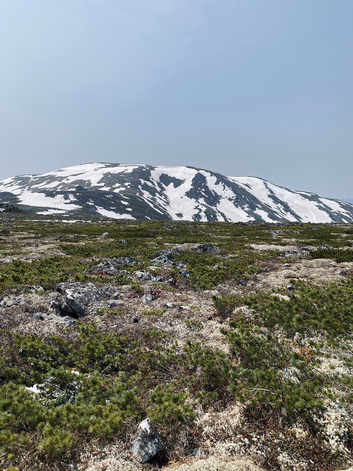 На подходе к Анику, Anik Mountain