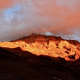 Aconcagua Afire