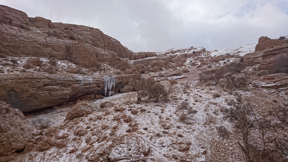 Mount ghalat on a winter day