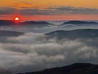 Sunrise from Great End  photo