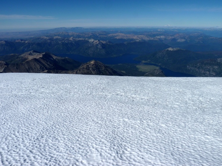 cima del volcán lanín, Volcan Lanin