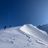 Sumit ridge, Mt Tapuaenuku (Kaikouras)
