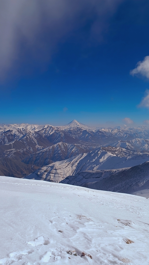 Damavand winter, Damavand (دماوند)