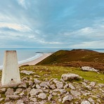 Rhossili Down Trig point