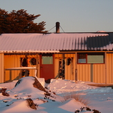 Sylvester Hut splitboarding
