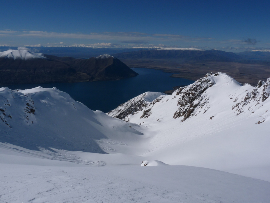 Slack country above Ohau Ski Field, Mount Sutton