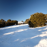 Balloon Hut in Winter