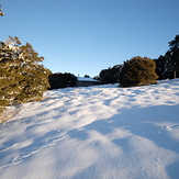 Balloon Hut in Winter