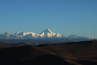 in Balangshengdu viewing platform, Gongga Shan photo