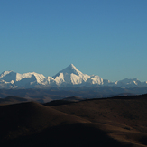 in Balangshengdu viewing platform, Gongga Shan