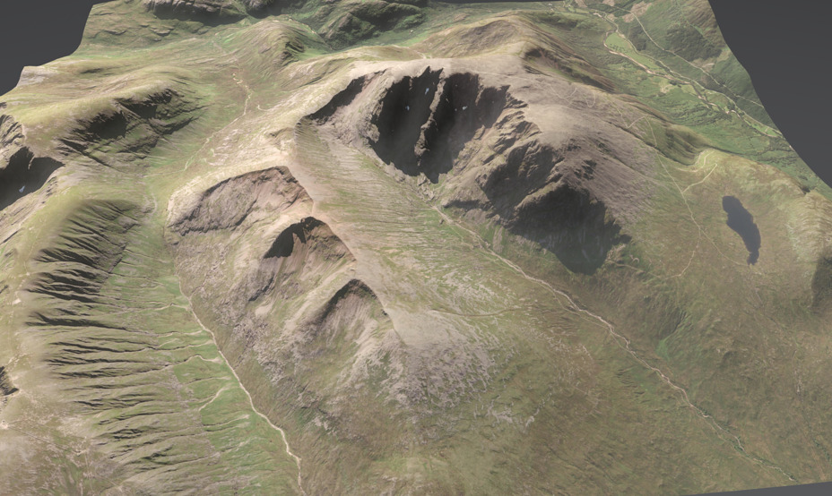 Ben Nevis 3D view
