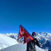 Mera peak top 6474 mt/ very good weather and beautiful view