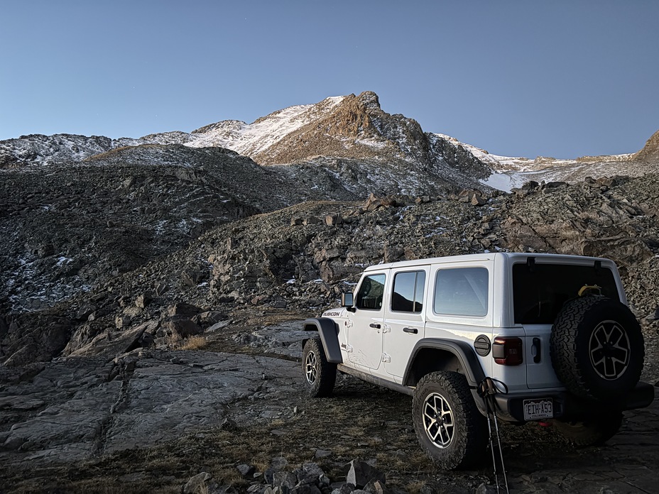 Castle Peak - Parked at 12,800'